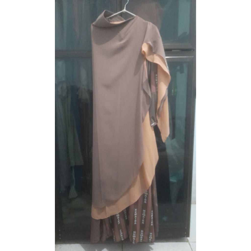 PL Set Khimar dan gamis Humaira