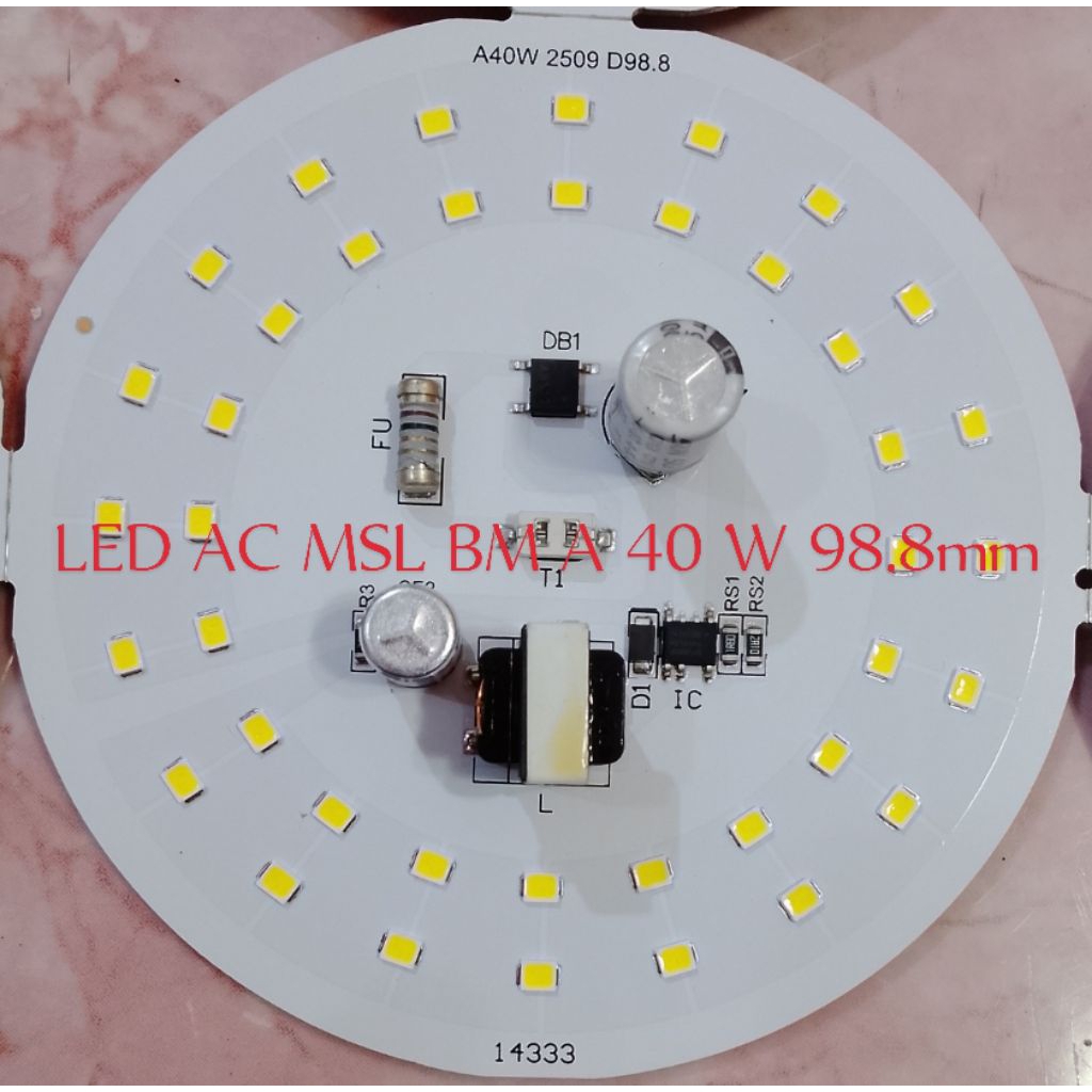 pcb led ac Msl bm A bulb 30 40 50 w