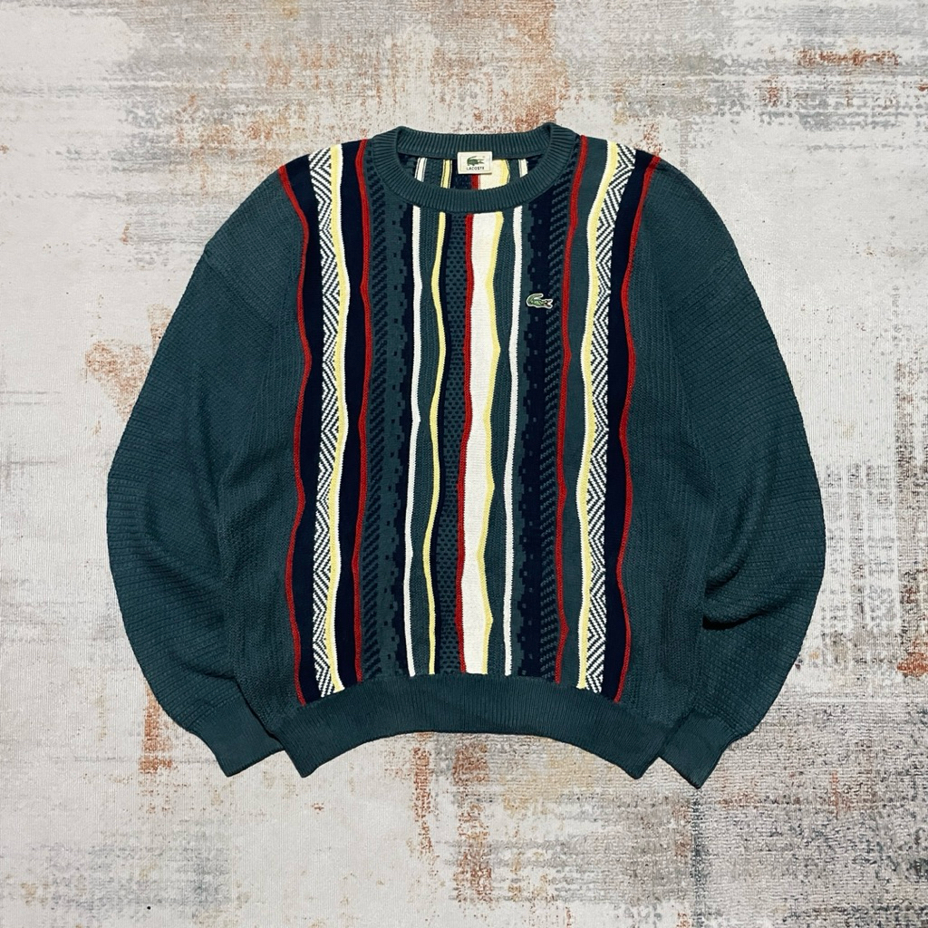 Vintage Lacoste 3D Knitwear