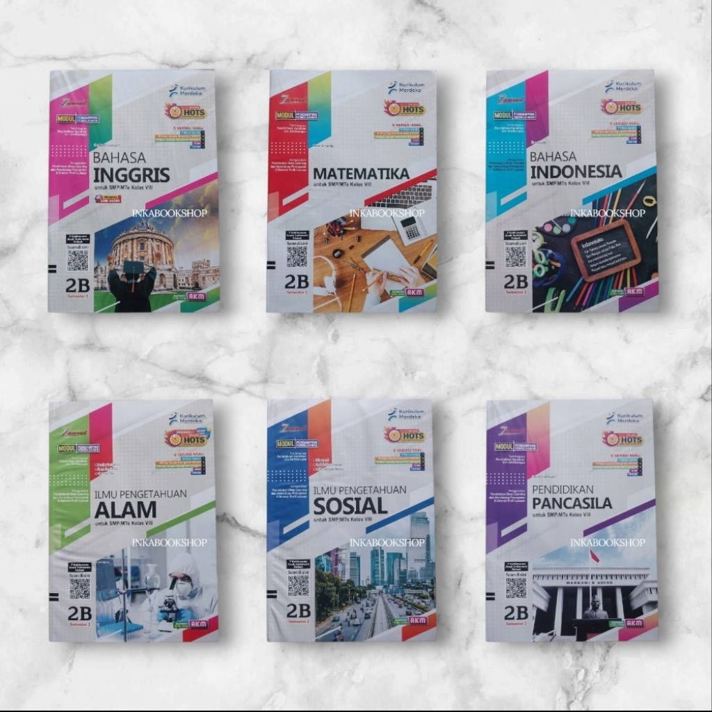 LKS SMP MTS ZAMRUD KELAS 8 SEMESTER 2 TAHUN AJARAN 2025-2026 KURIKULUM MERDEKA IPA IPS MATEMATIKA