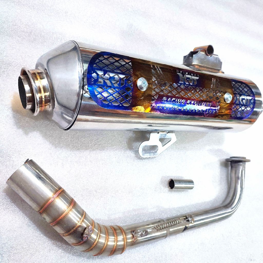 Knalpot Standart Racing KRT Pro Xtrime 1 Vario Beat Mio Sporty Mio J Mio M3 Nmax Aerox Pcx 150 160 N