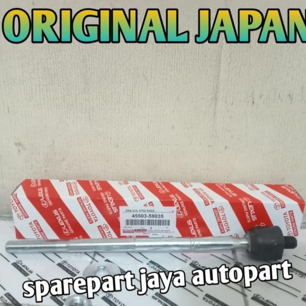 rack end long tie rod Toyota kijang 5K/Kijang super 5k original Japan 1pcs