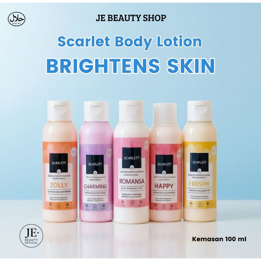 JE - Hand Body Lotion Scarlett 100ml Whitening Repack