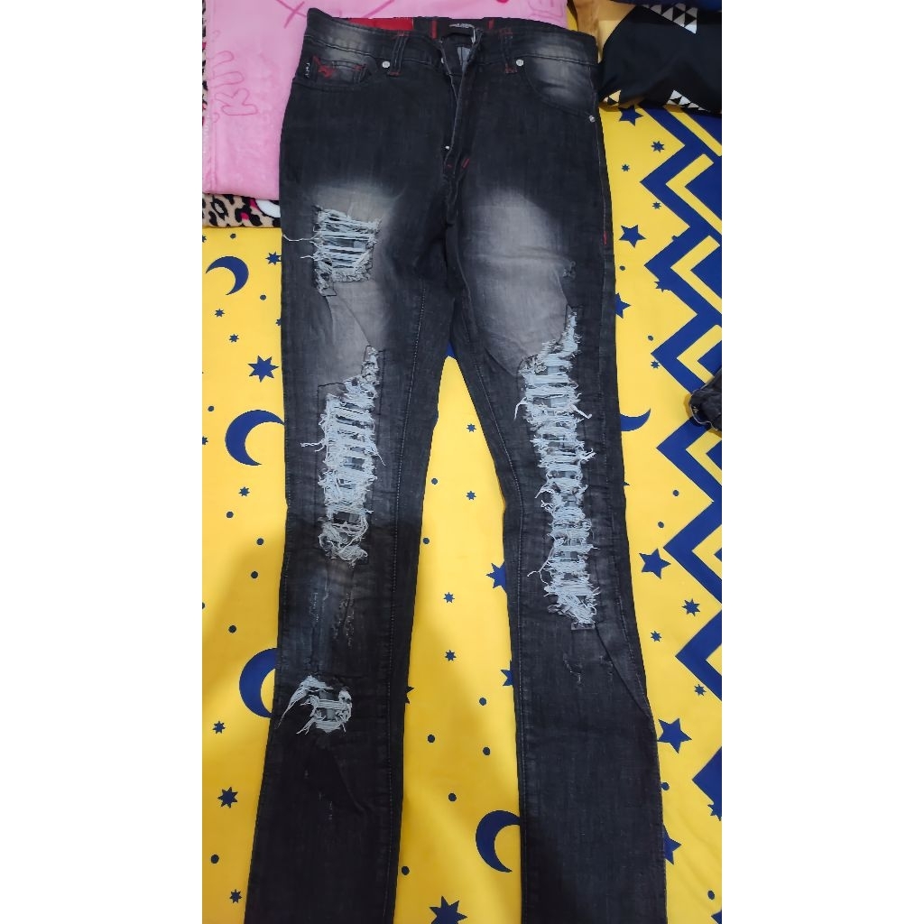 Denimitup Jeans Motif Catur Uk.28