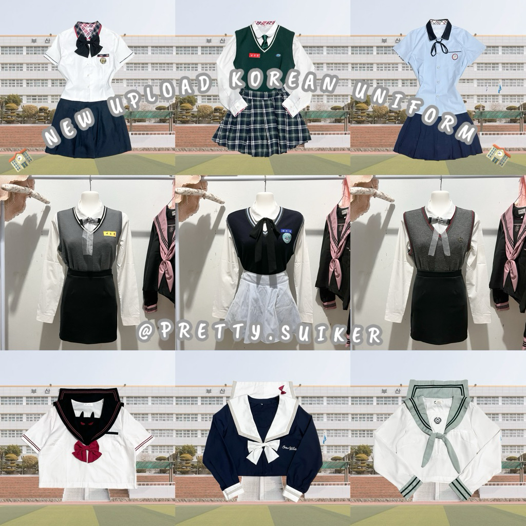 [NEW UPDATE] korean uniform school | seragam sekolah korea | seragam korea | korean uniform | seifuk