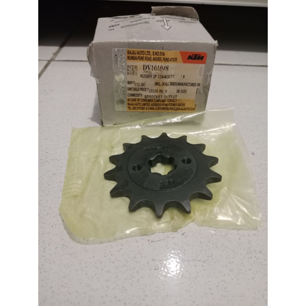 Gir Depan KTM Duke RC 200 14T