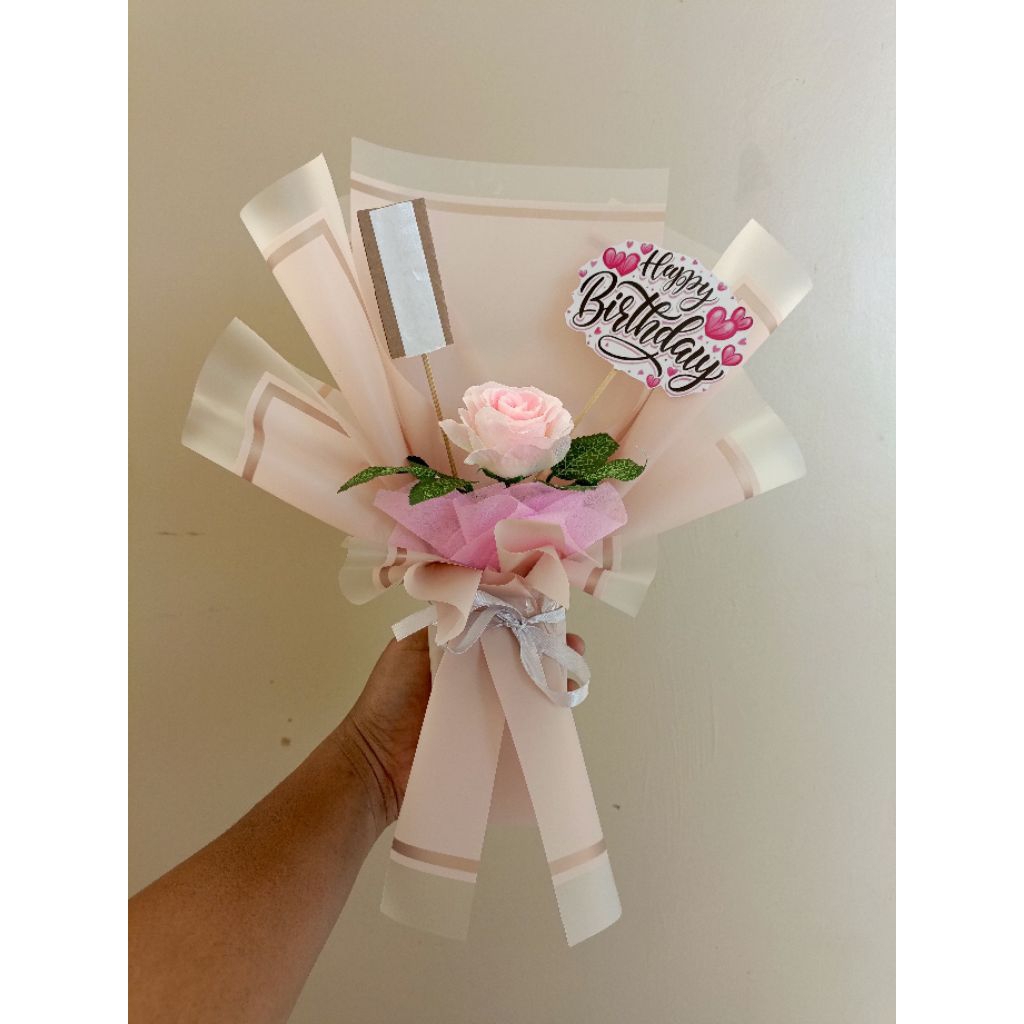 Buket Ulang Tahun dan Snack / Bukat Ulang Tahun / Buket Snack Tinggal Tempel / Buket Hadiah / Buket 