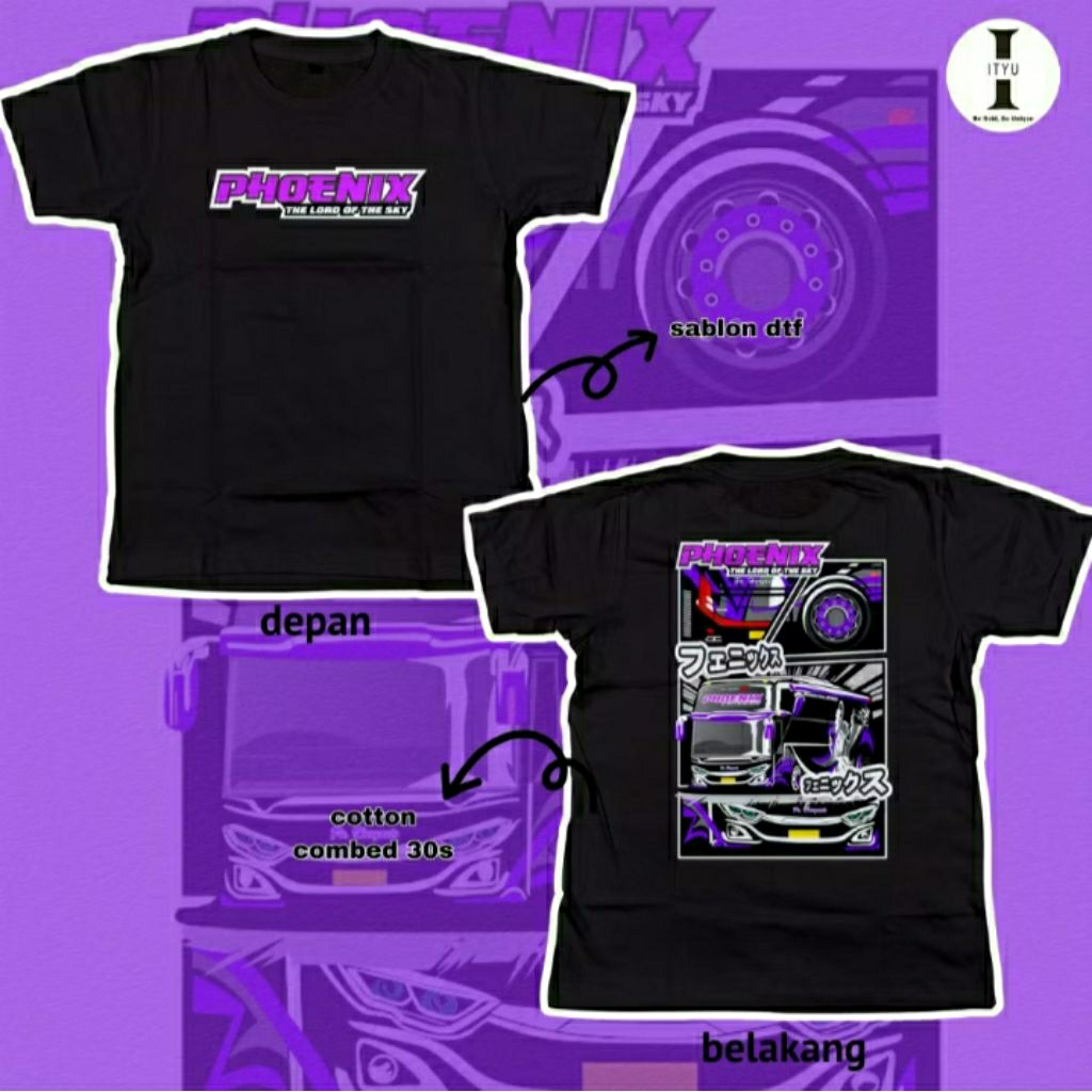 KAOS ANAK BUS MANIA PHOENIX