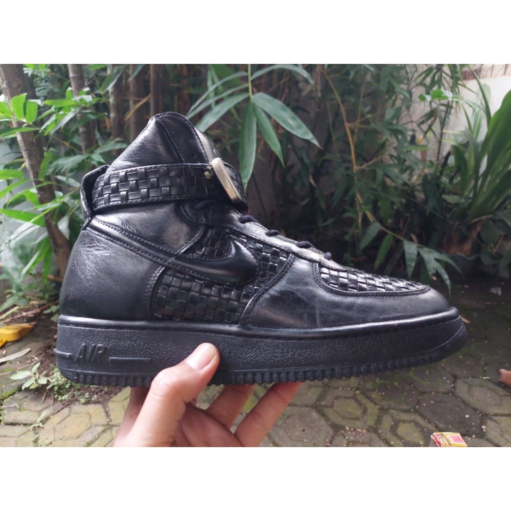 Sneakers Nniikkee AF1 High Lux Triple Black
