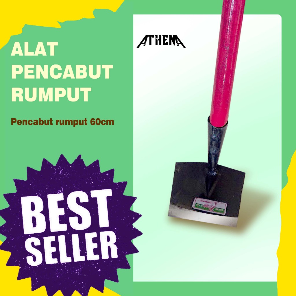 Pacul Kecil Pacul Gagang Merah Kored Rumput Alat Berkebun Serbaguna