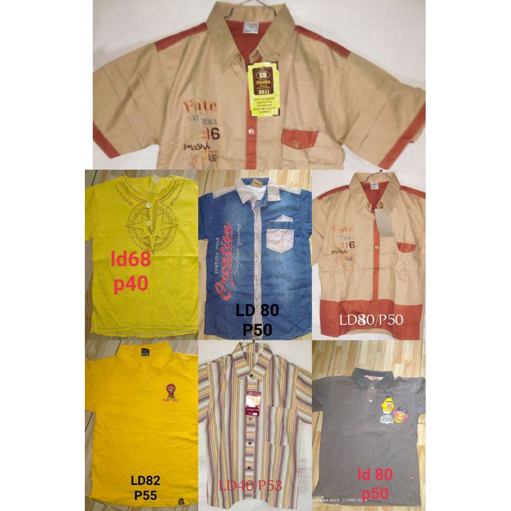 baju kaos||kemeja|| anak(priloved)