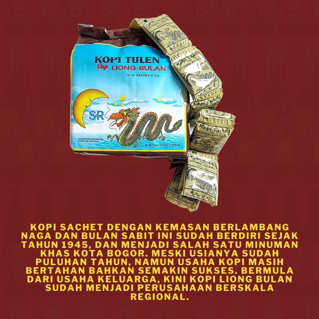 Kopi Liong Bulan Tanpa Gula