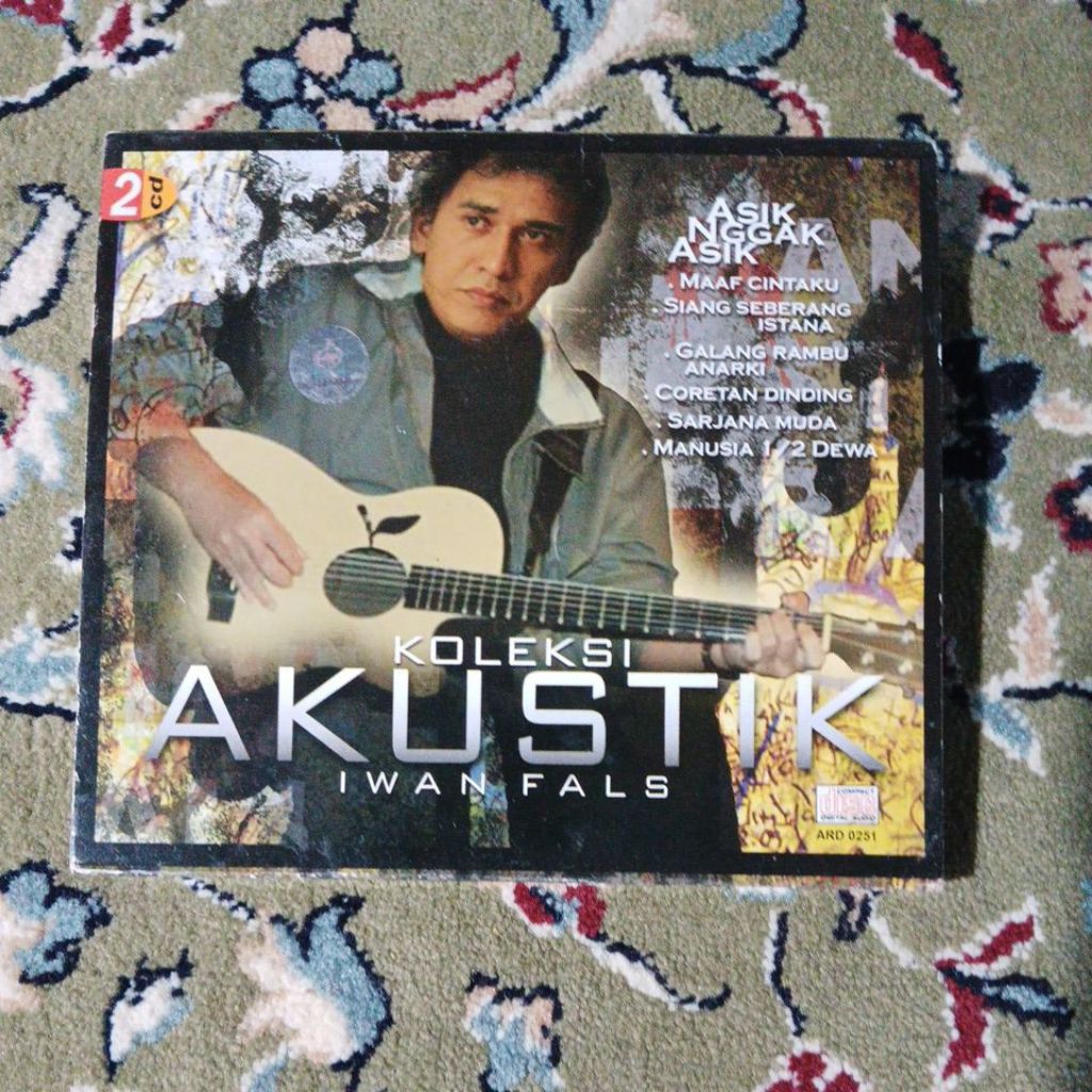 CD Koleksi Akustik - IWAN FALS ( 2 Disc )