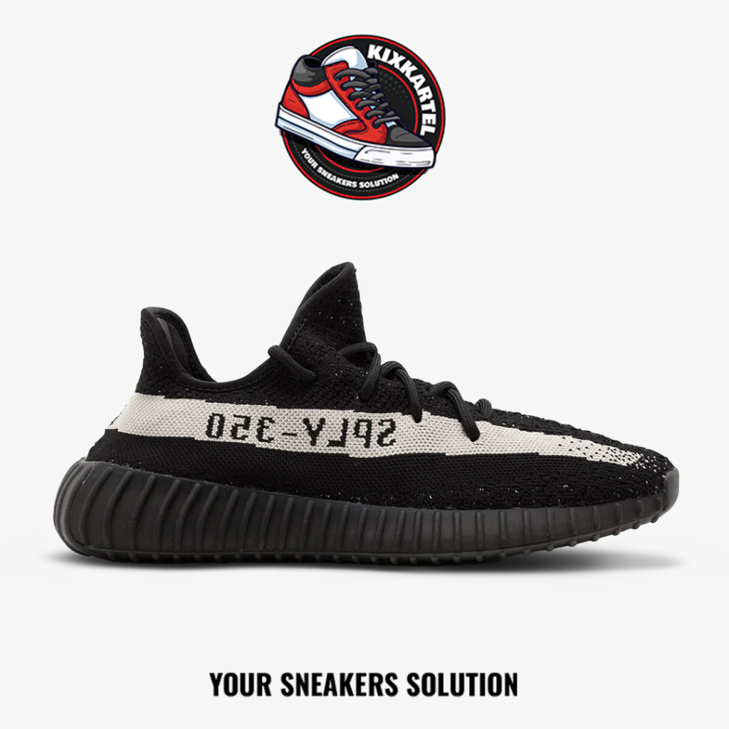 Adidas Yeezy 350 Boost V2 Black Oreo 2022 Coreblack White Authentic