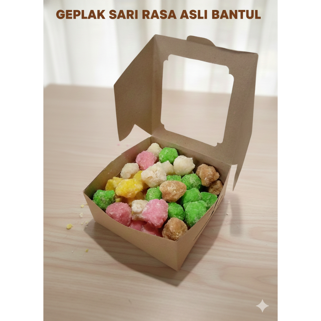 Geplak Sari Rasa Asli Bantul Jogja / Oleh Oleh Jogja Khas Jogja 500 Gram