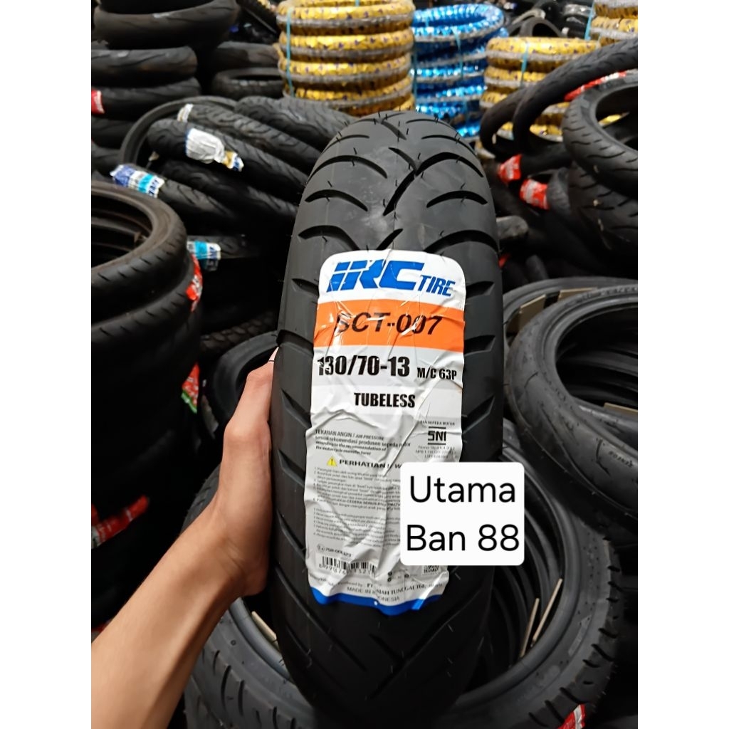 Ban Motor IRC 130/70-13 SCT007 Tubeless