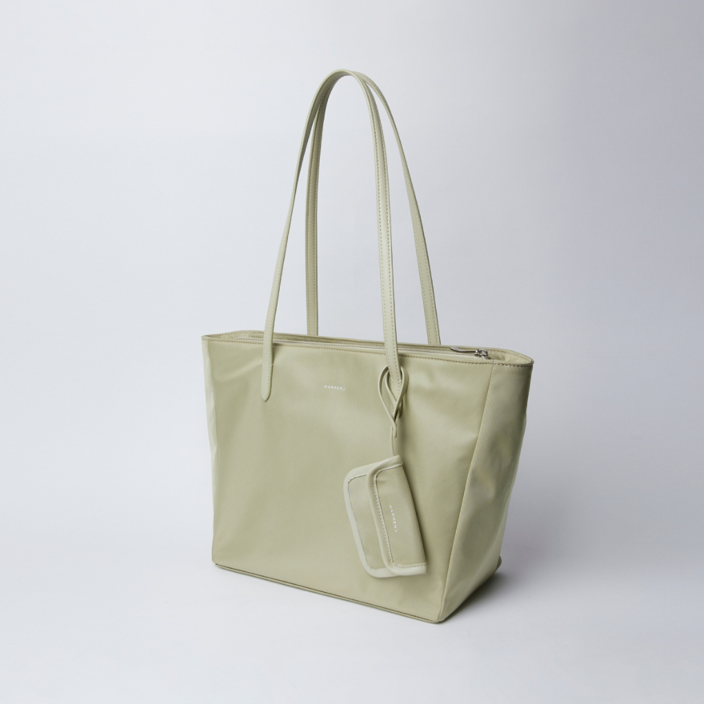 TOTE BAG Lauren + mini pocket bag tas Fashion Jinjing wanita Parasut tas Korea