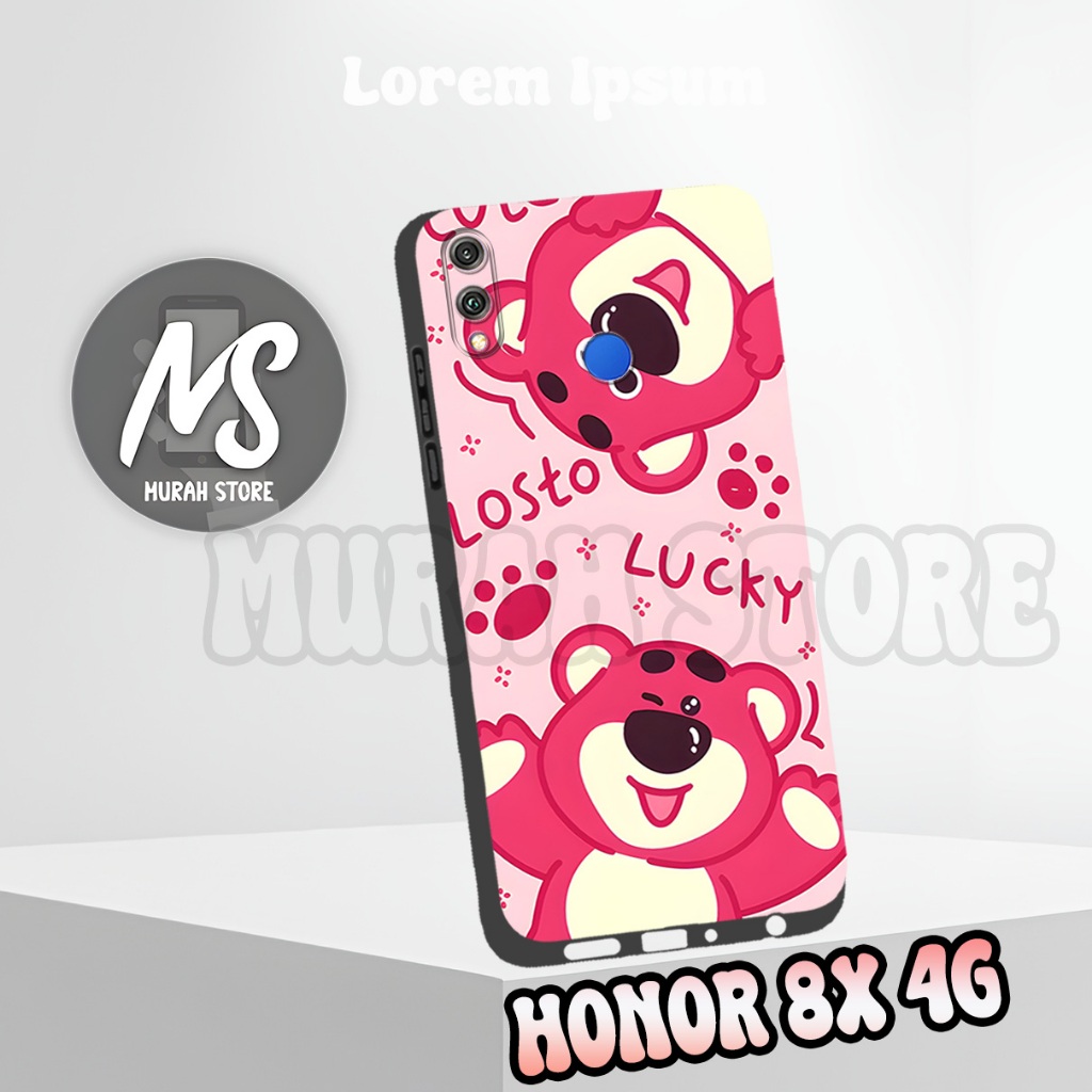 MS27/ Softcase Karet HONOR 8X / Motif Lucu / Case HONOR 8X / Silikon HONOR 8X