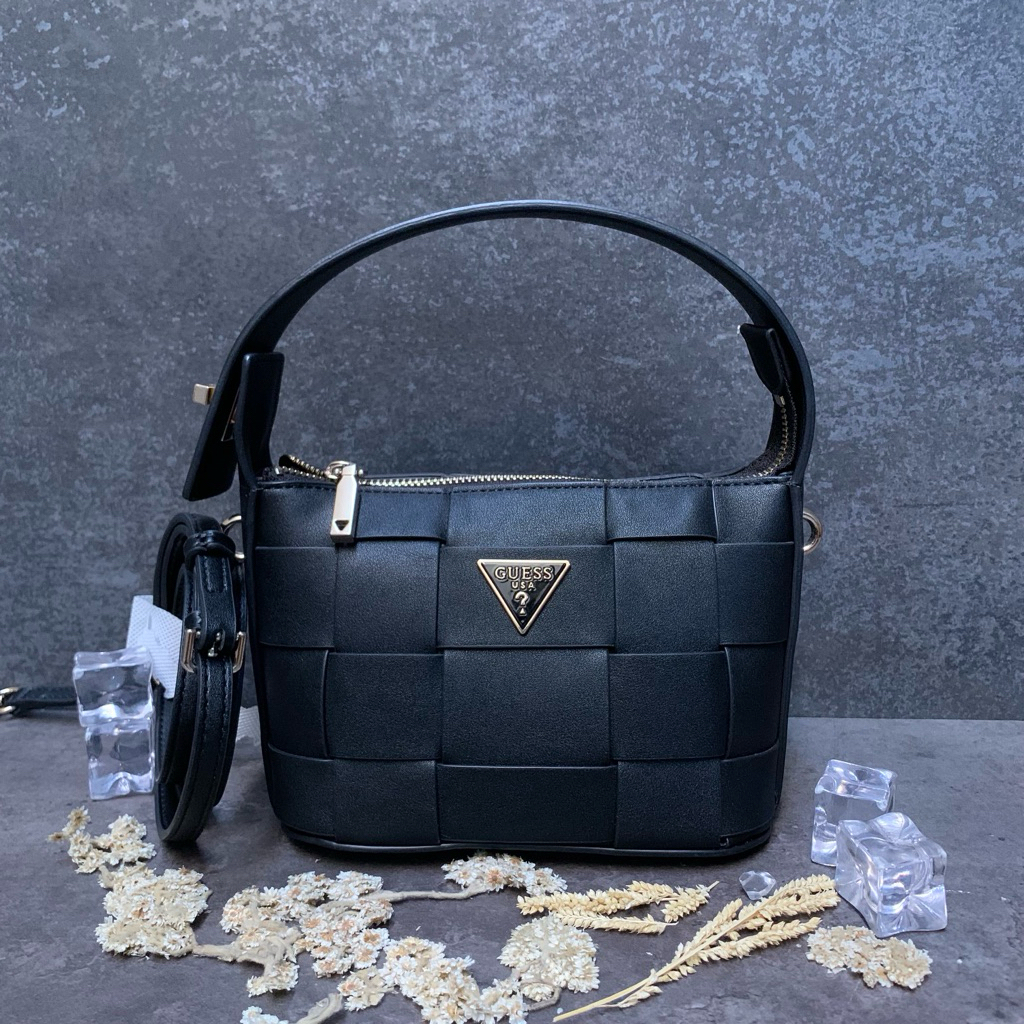 READY MAYLEE BUCKET, NOLANA SMALL SATCHEL ORIGINAL GUESS SALE 70% TAS SLING BAG WANITA