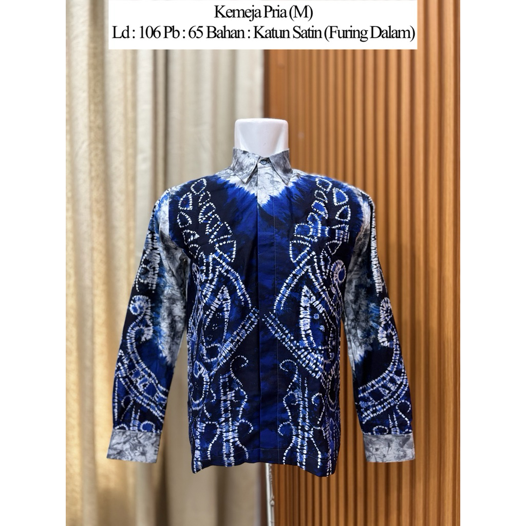 Kemeja Pria Katun satin