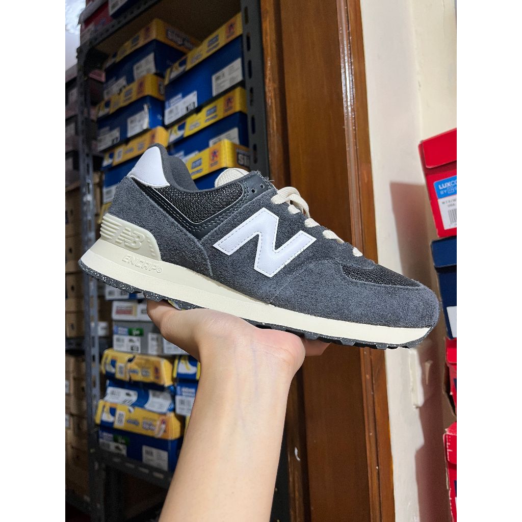 LIMITED EDITION 574 GREY BLACK / MEN ORIGINAL U574RBH