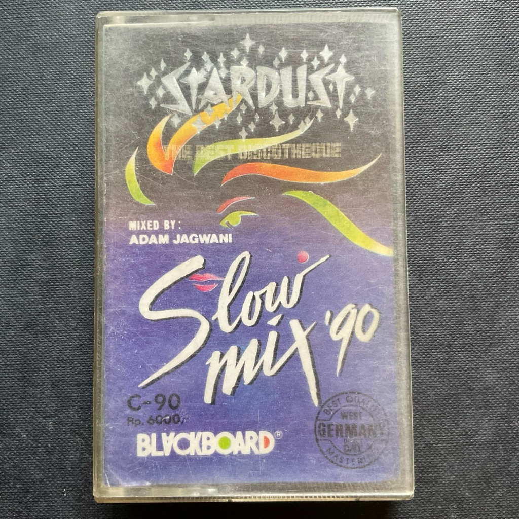 Kaset Tape Cassette Pita Stardust (The Best Discotheque) Slow Mix’90