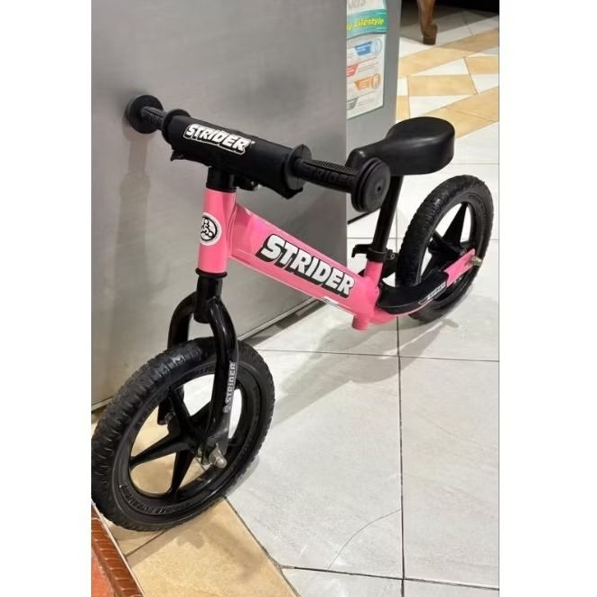 Strider sport pink pushbike