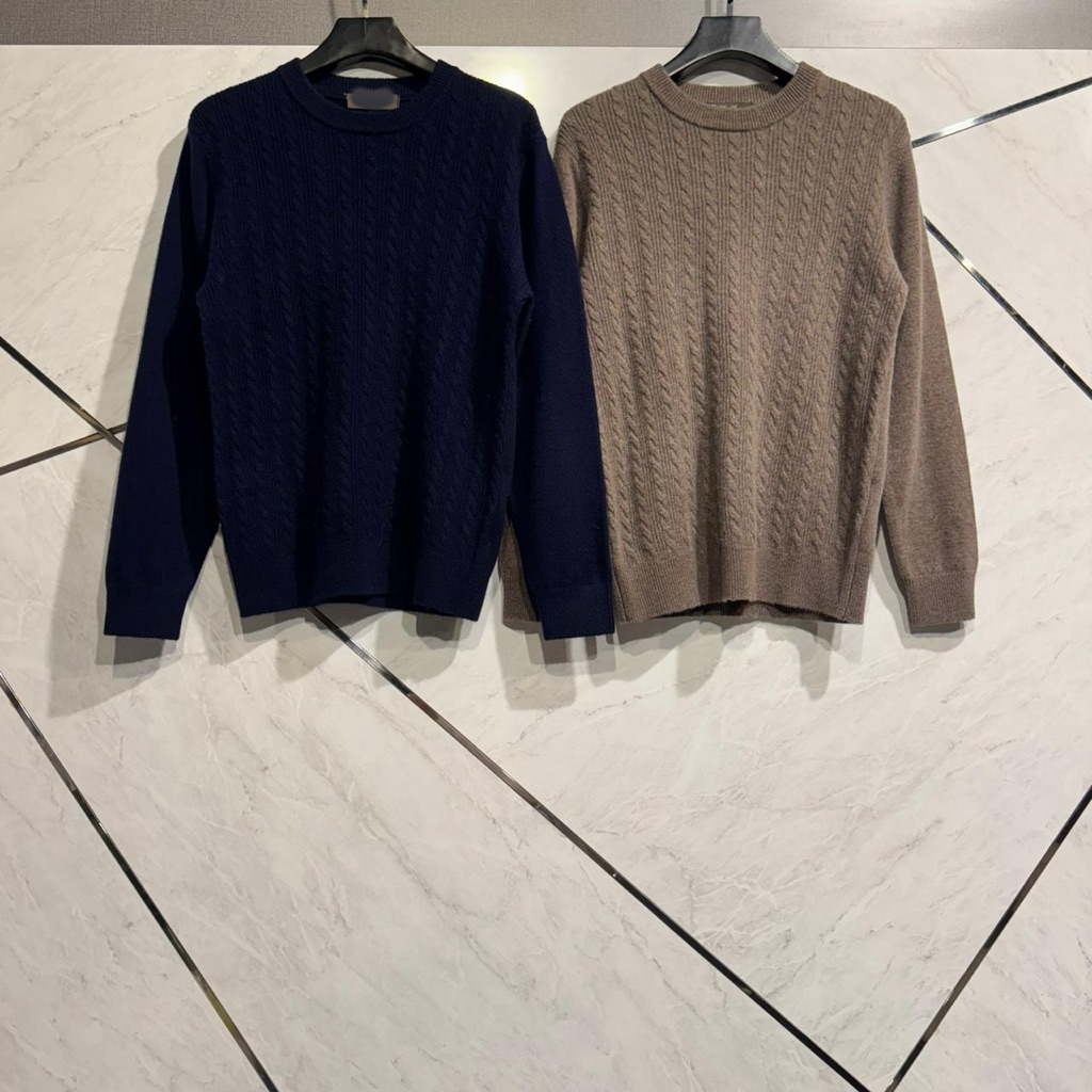 1P Knit waffle sweater