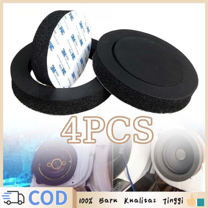 4pcs Busa Peredam Speaker Busa Peredam Ring Speaker Busa Peredam Suara Mobil