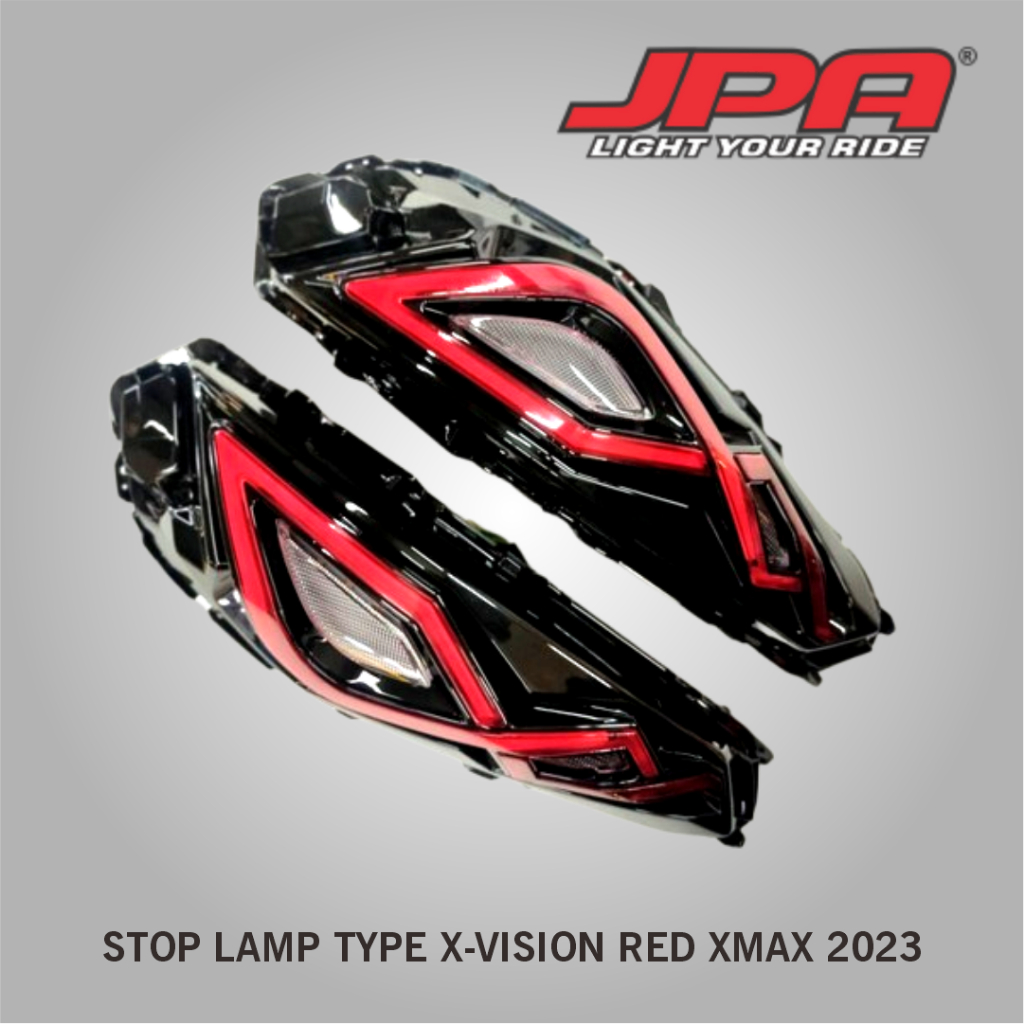 STOP LAMP TYPE X-VISION RED XMAX 2023 STOPLAMP JPA XMAX STOPLAMP XMAX STOPLAM XMAX MODIFIKASI