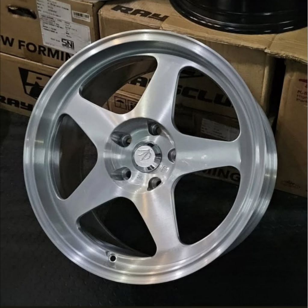 velg bmw ring 18 spoon evo flow forming pcd 5x120 lebar 8,5 - 9,5 velg racing mobil bmw ring 18 pcd 