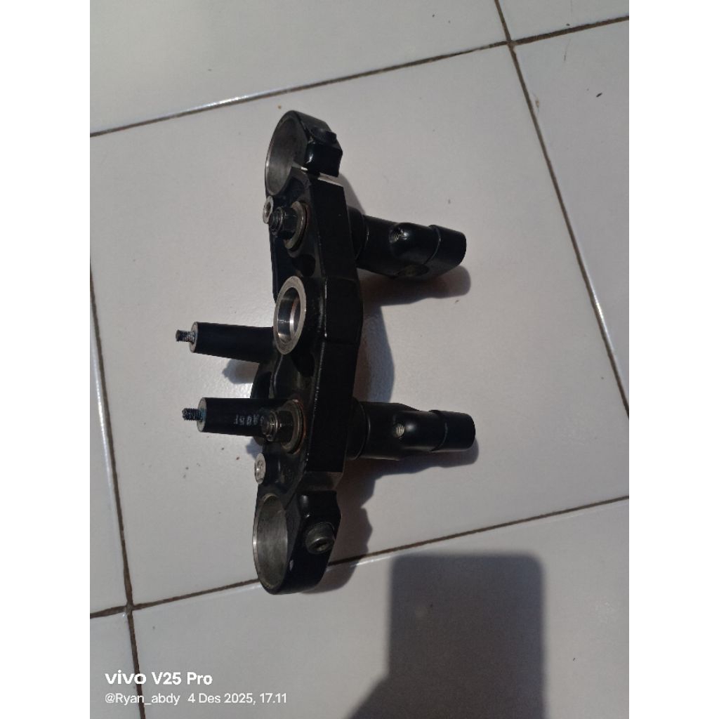 triple clamp mt25 old, segitiga atas mt25  old