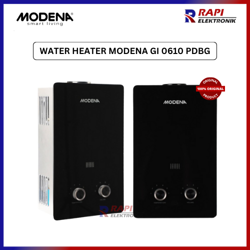 WATER HEATER MODENA GI0610 PDBG - Water Heater Gas Modena Kapasitas 6L