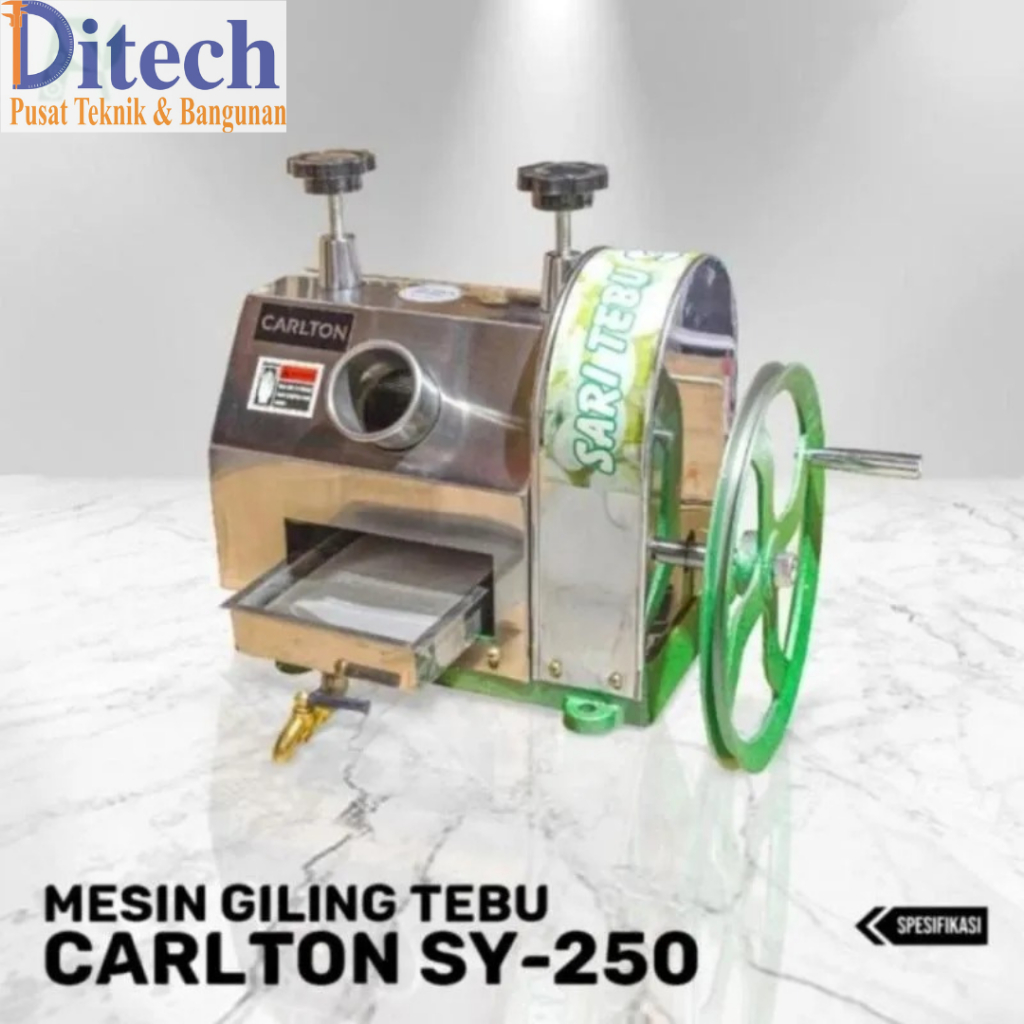 CARLTON SY250 Mesin Giling Tebu / Sugar Cane / Mesin Peras Tebu SY 250