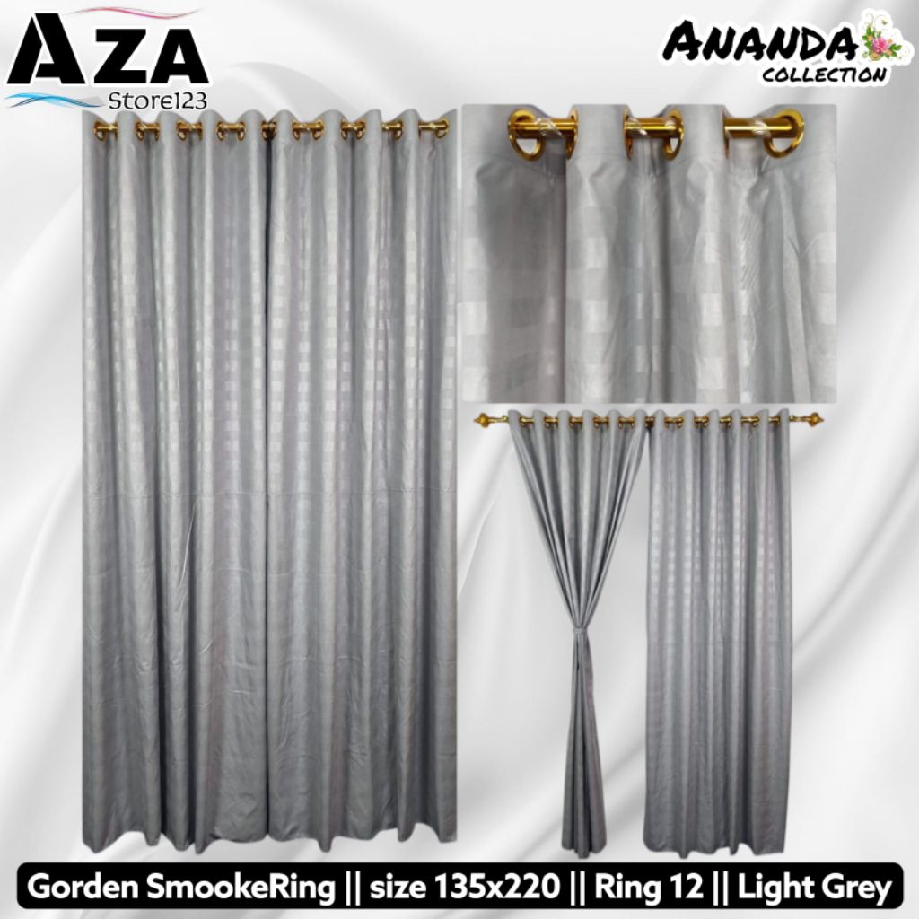 Gorden embos polos abu muda 135x220
