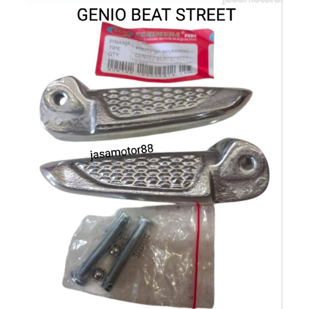BESI FOOTSTEP PIJAKAN KAKI BELAKANG GENIO BEAT STREET