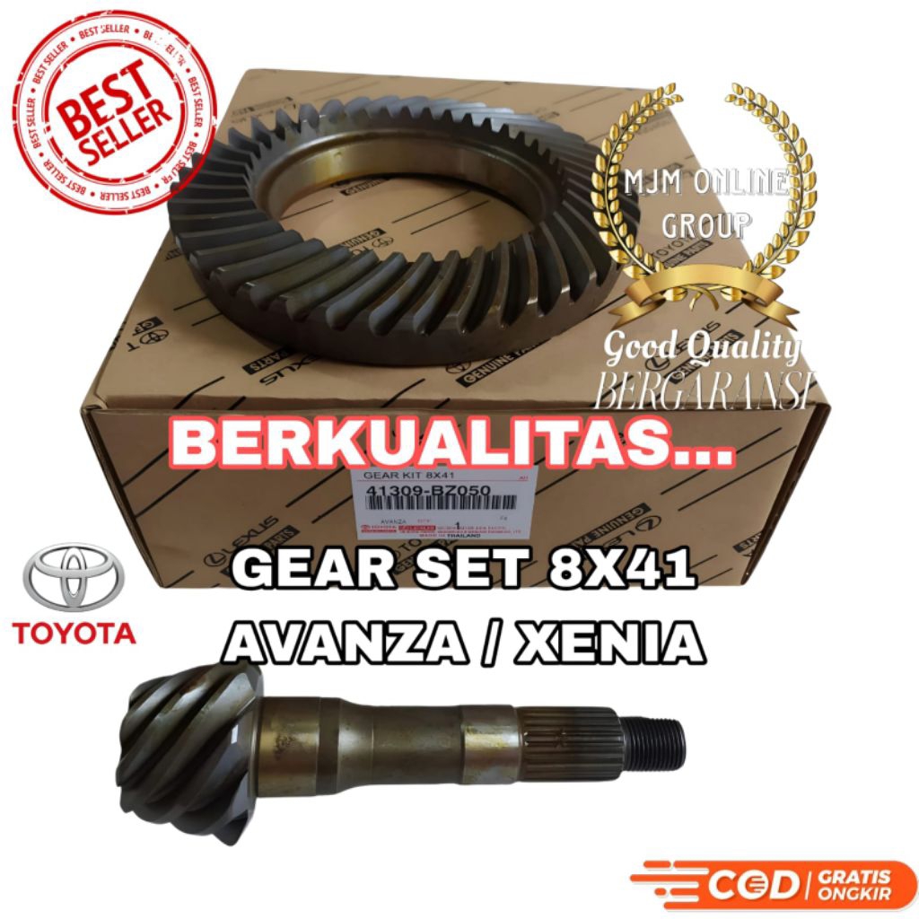 Gear set gigi gardan Avanza Xenia 8x41 Bergaransi