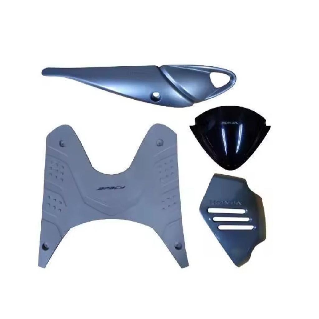 Paket Aksesoris Resmi Honda Spacy karbu Fi warna Silver 08000KZLGSLV
