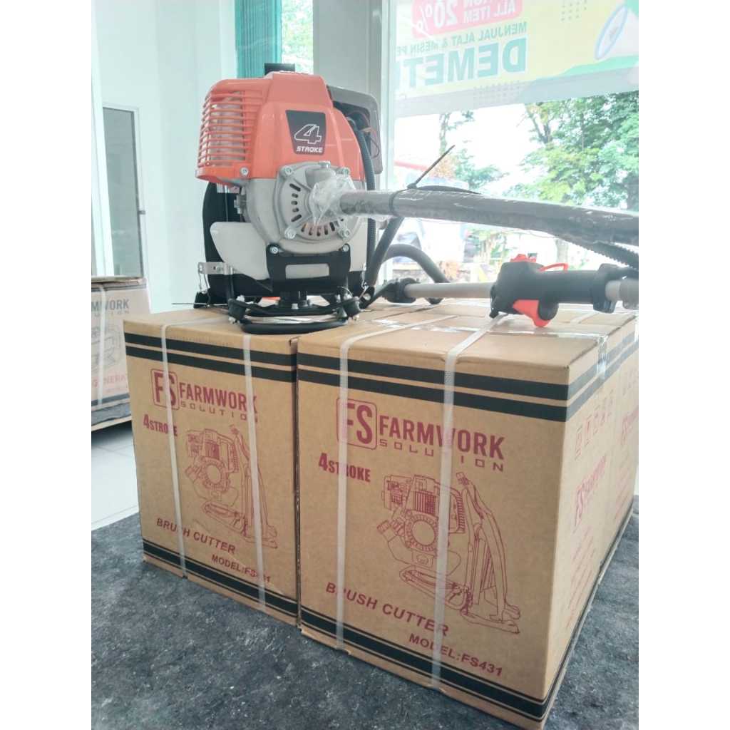 Mesin Potong Rumput 4 Tak Murah/Mesin Potong Rumput Gendong 4 Tak/Mesin Potong Rumput FS431/Mesin Po