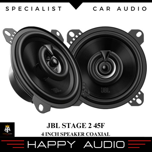 Speaker Coaxial 4 Inch JBL Stage 2 45F Midbass Built-in Tweeter Original - Harga Sepasang