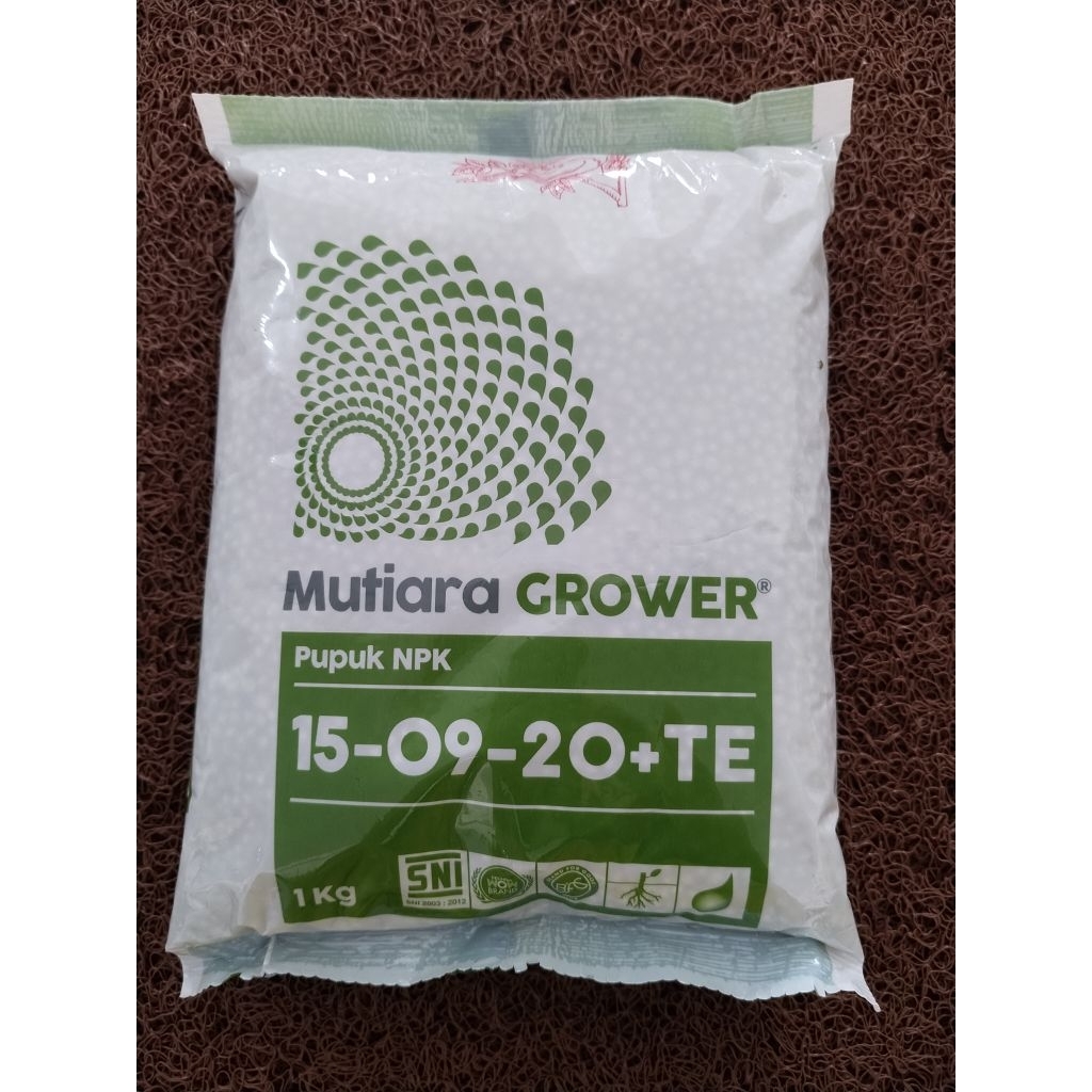 pupuk npk grower 1kg kemasan pabrik ori