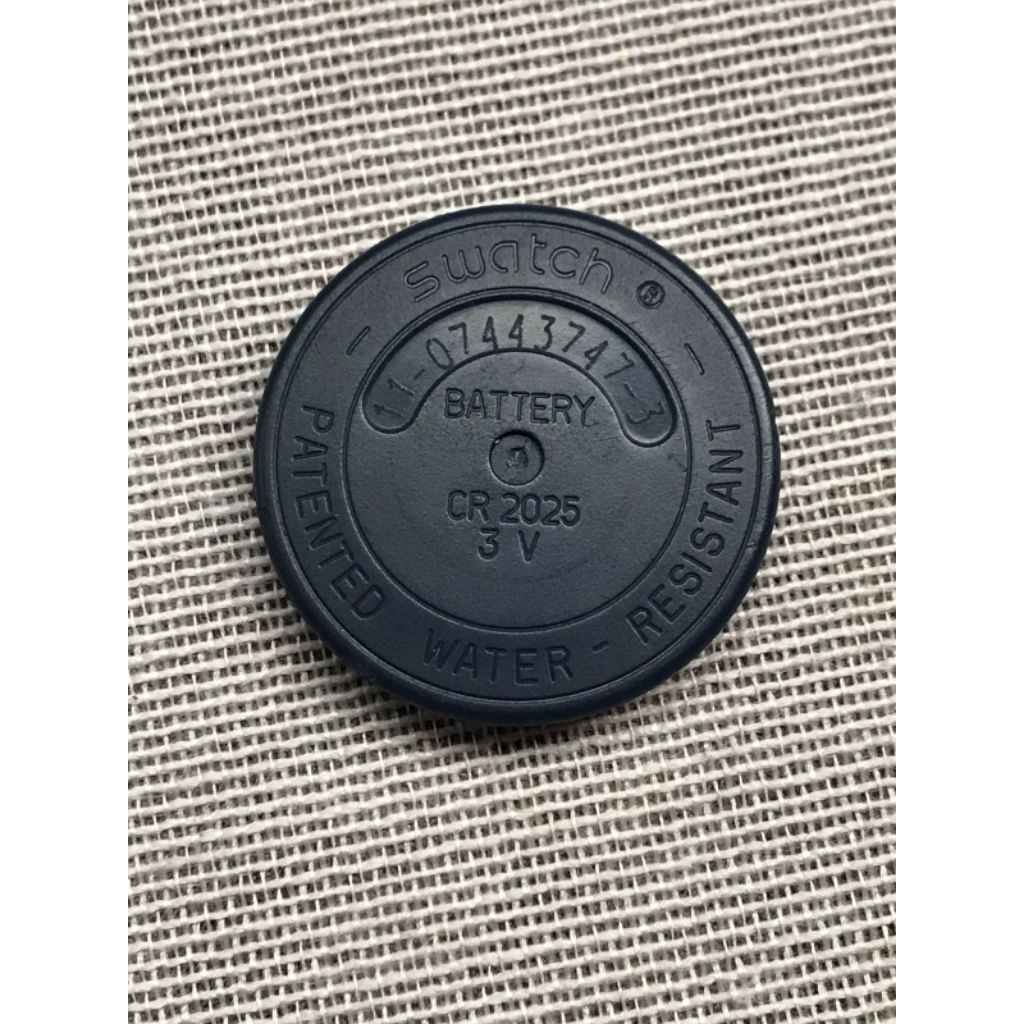 Swatch Fun Scuba Tutup Batre