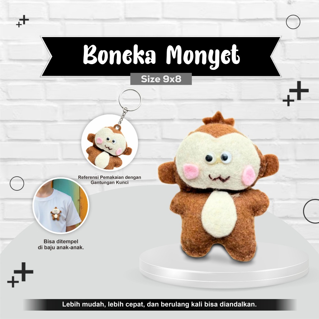 Boneka Flannel Karakter Boneka Hewan Flannel Boneka Karakter Hewan