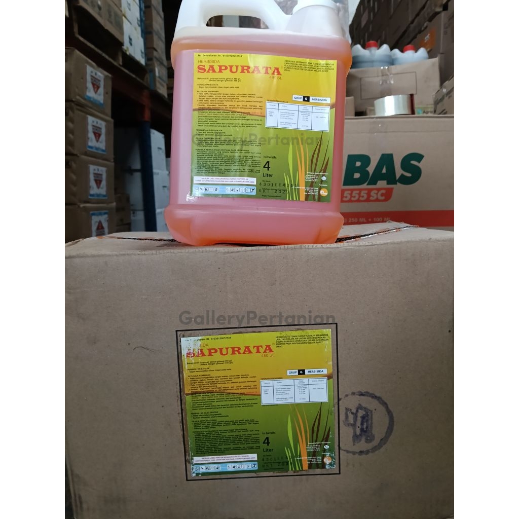 HERBISIDA SAPURATA 480SL 4L (4PAIL/BOX)