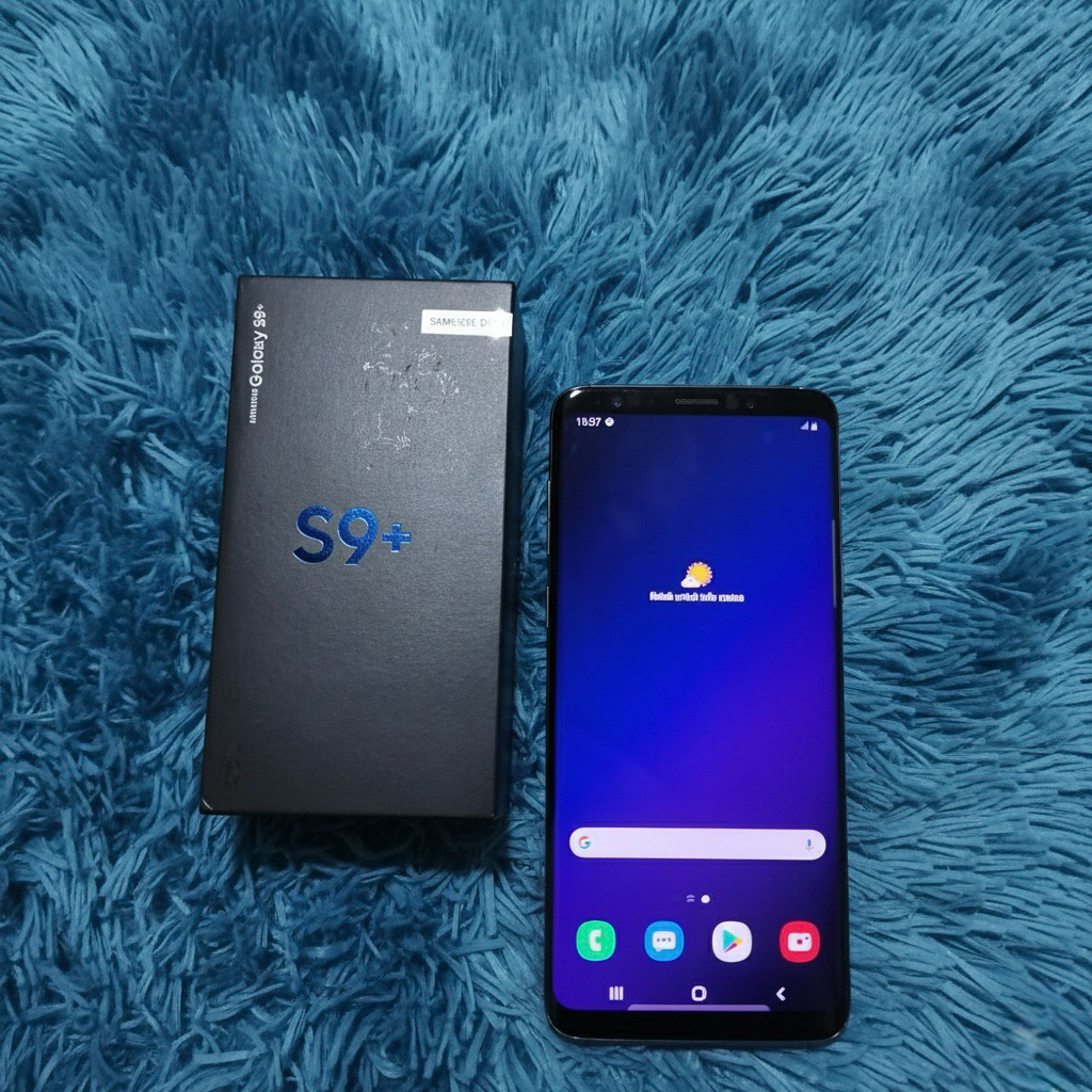 SAMSUNG GALAXY S9+ SEIN RAM 6/256GB Second Original Ex Garansi Resmi Murah Kualitas Terbaik / Hp And