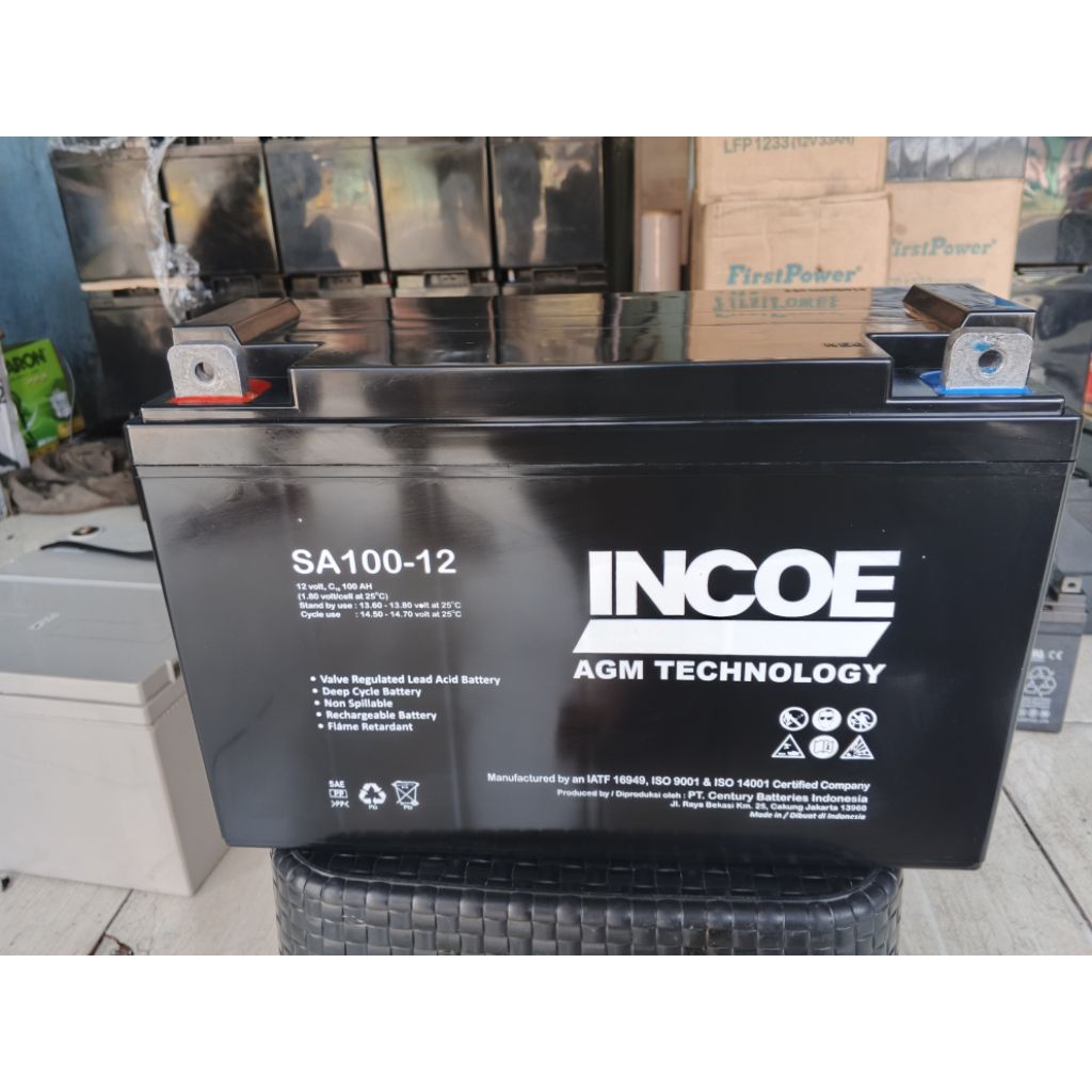 battery vrla INCOE 100-12 (12v-100ah)