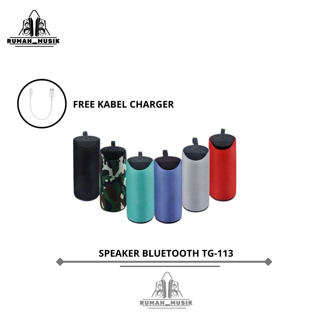 Speaker Bluetooth TG-113/SPEAKER BLUETOOTH WIRELESS PORTABLE TG-113