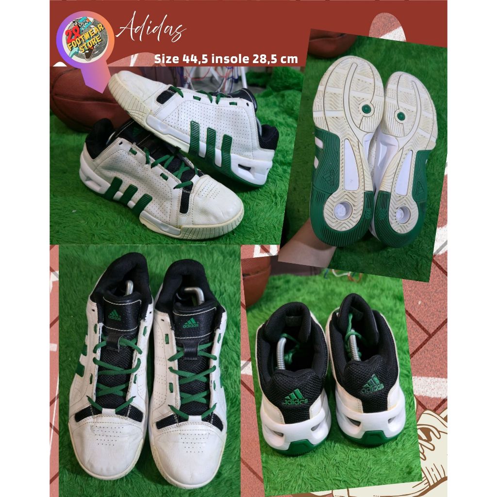 Sepatu Basketball/Badminton/volleyball/Running Size 44,5 insole 28,5cm