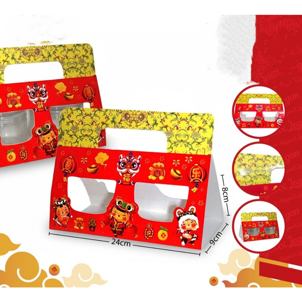 CNY Hampers Box / Kotak Hampers Imlek Lunix