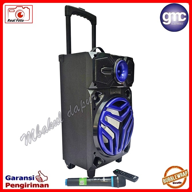Speaker Multimedia Speaker Aktif Salon GMC Teckyo 779D 10inch Bluetooth SD Card USB SNI Bergaransi